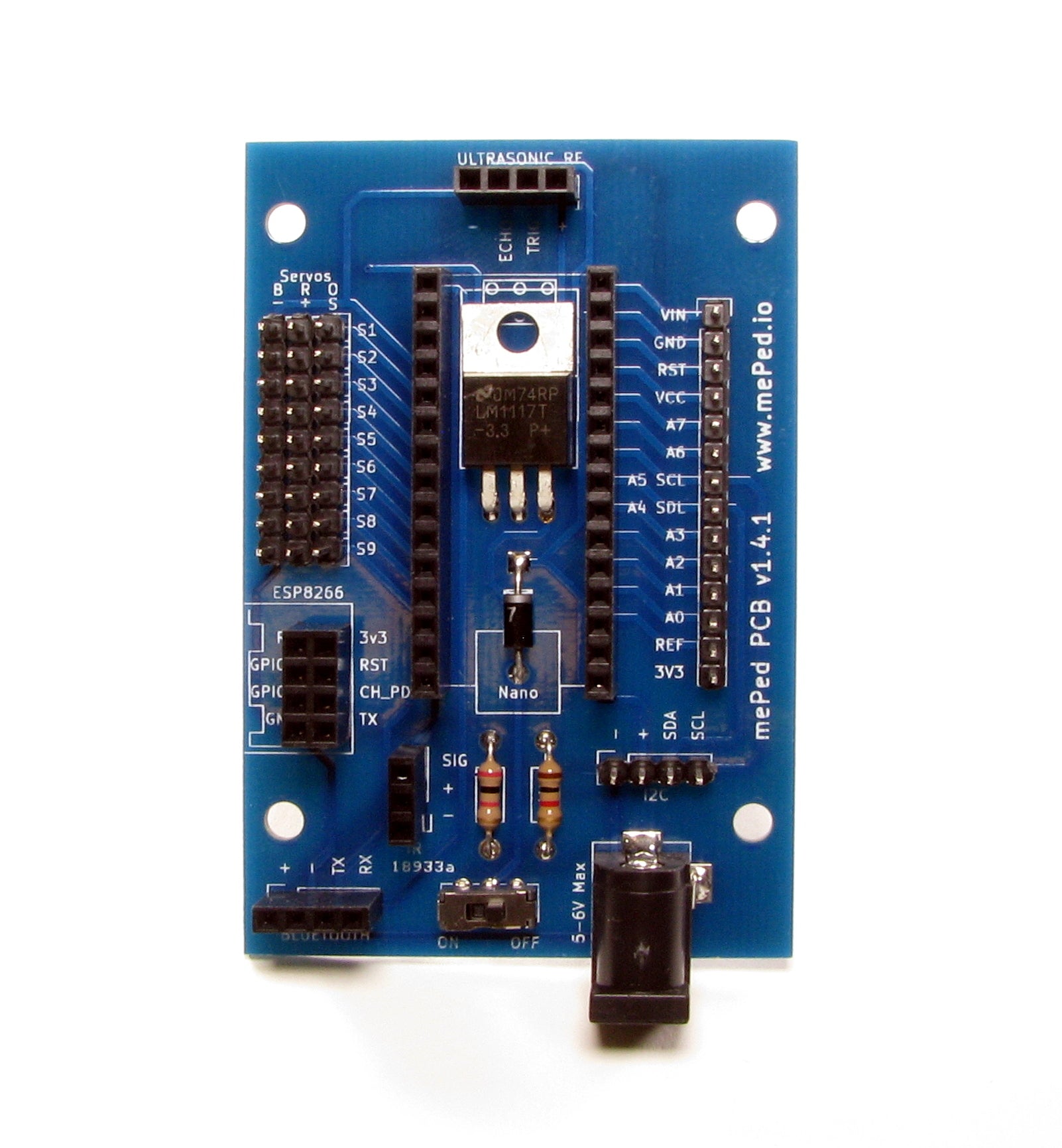mePed v2 PCB – SpierceTech